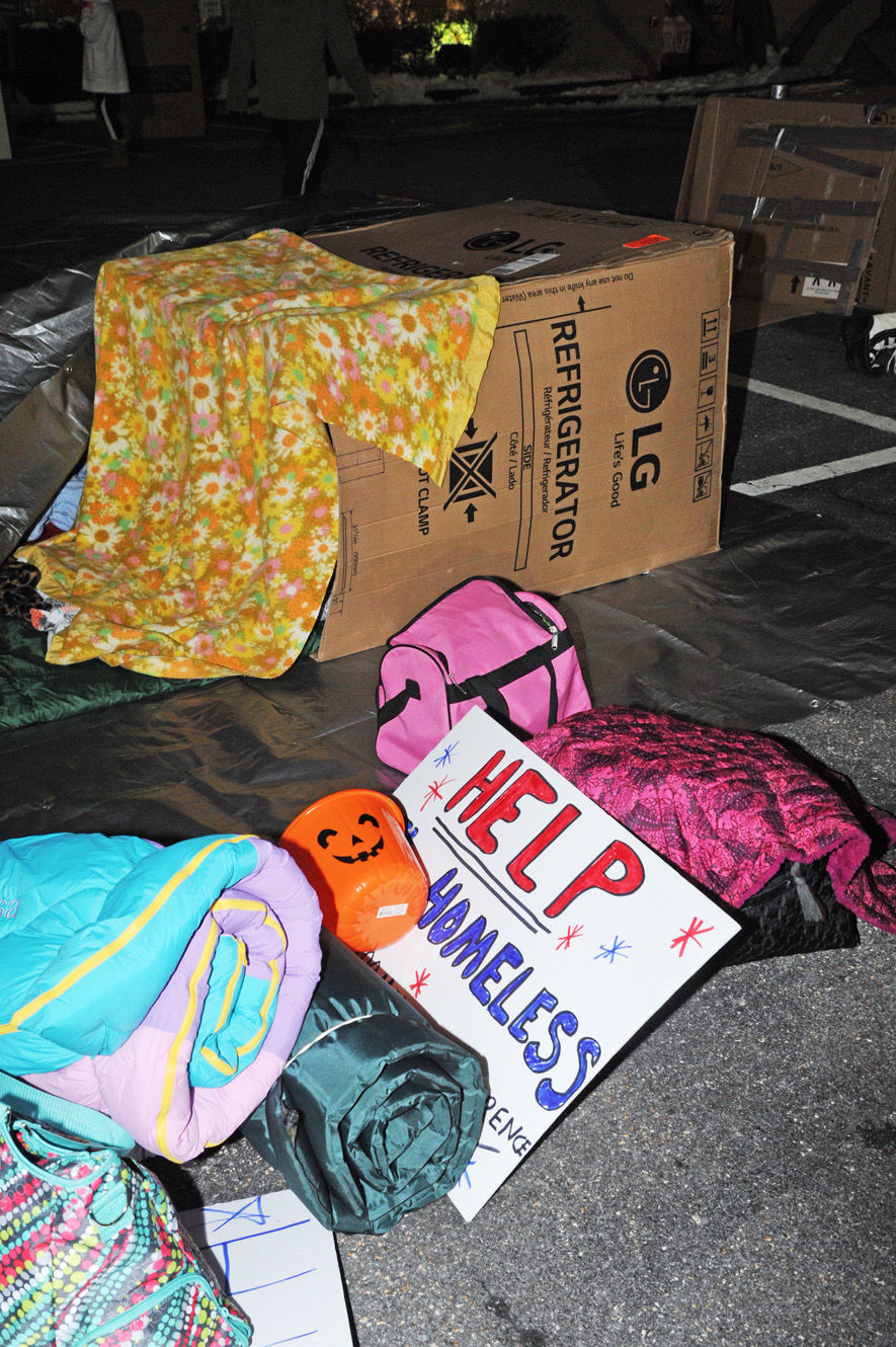 Sleepout for the Homeless